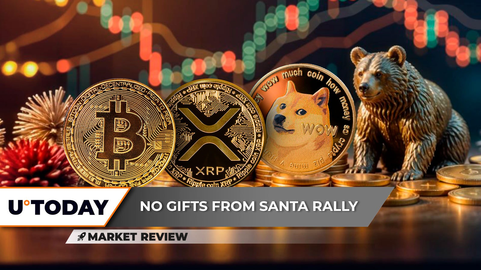 Bitcoin (BTC) 'Santa Rally' May Be Harmful, XRP Crucial However Secure, Dogecoin (DOGE) Quantity Hints at Bearish Drop