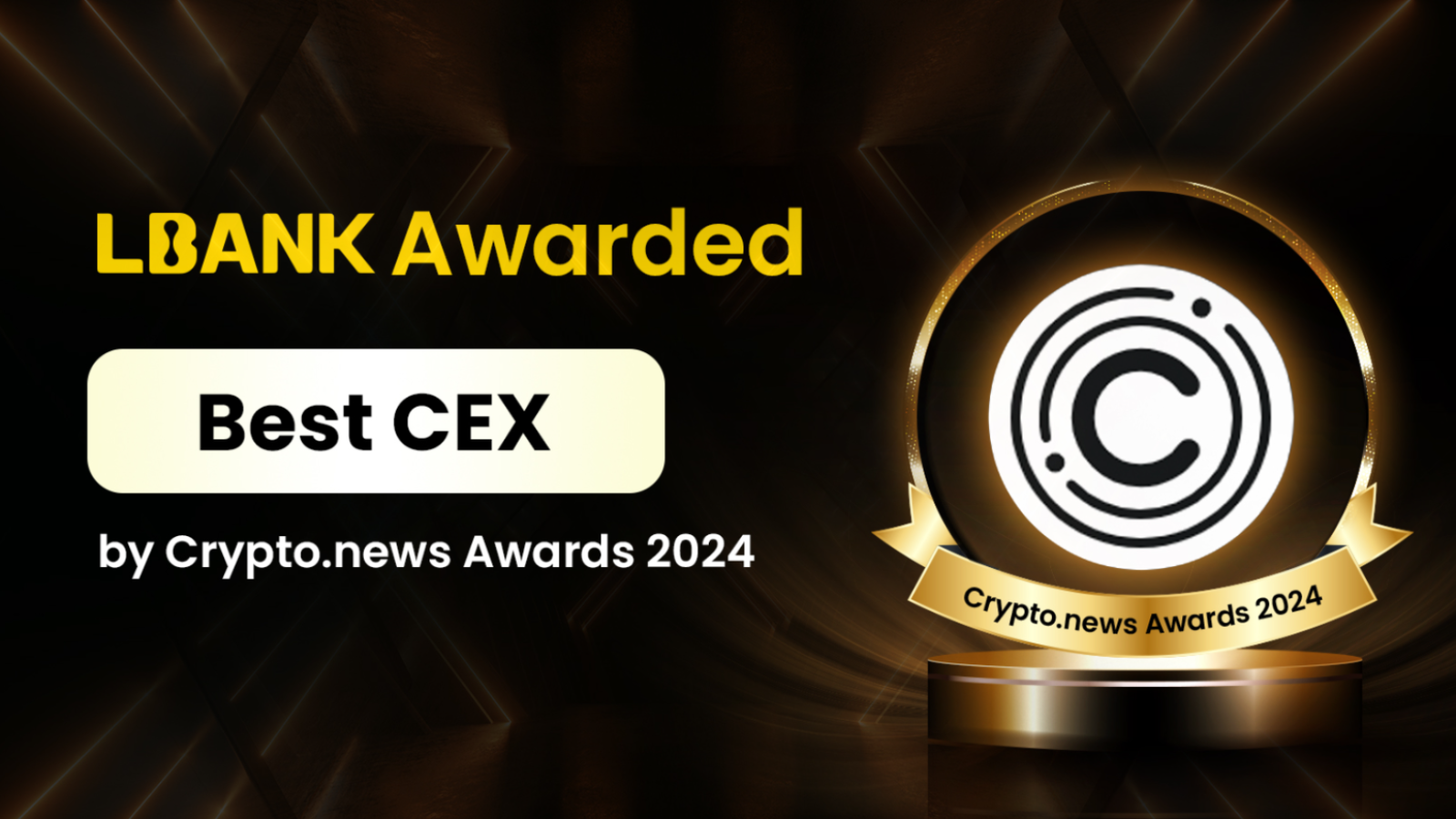 LBank Awarded Best CEX at Crypto.News Awards 2024