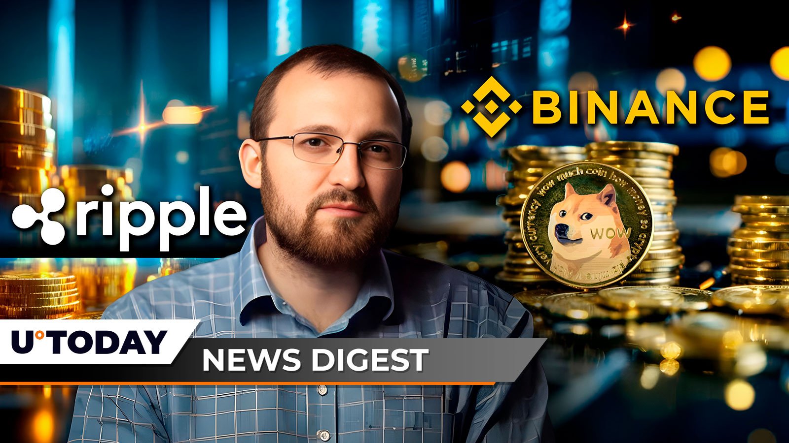 4,999,999,999 DOGE Withdrawal Stuns Binance, Shiba Inu Goes From Billion to 13 Trillion SHIB, Ripple USD (RLUSD) Earns Praise From Cardano Founder: Crypto News Digest by U.Today