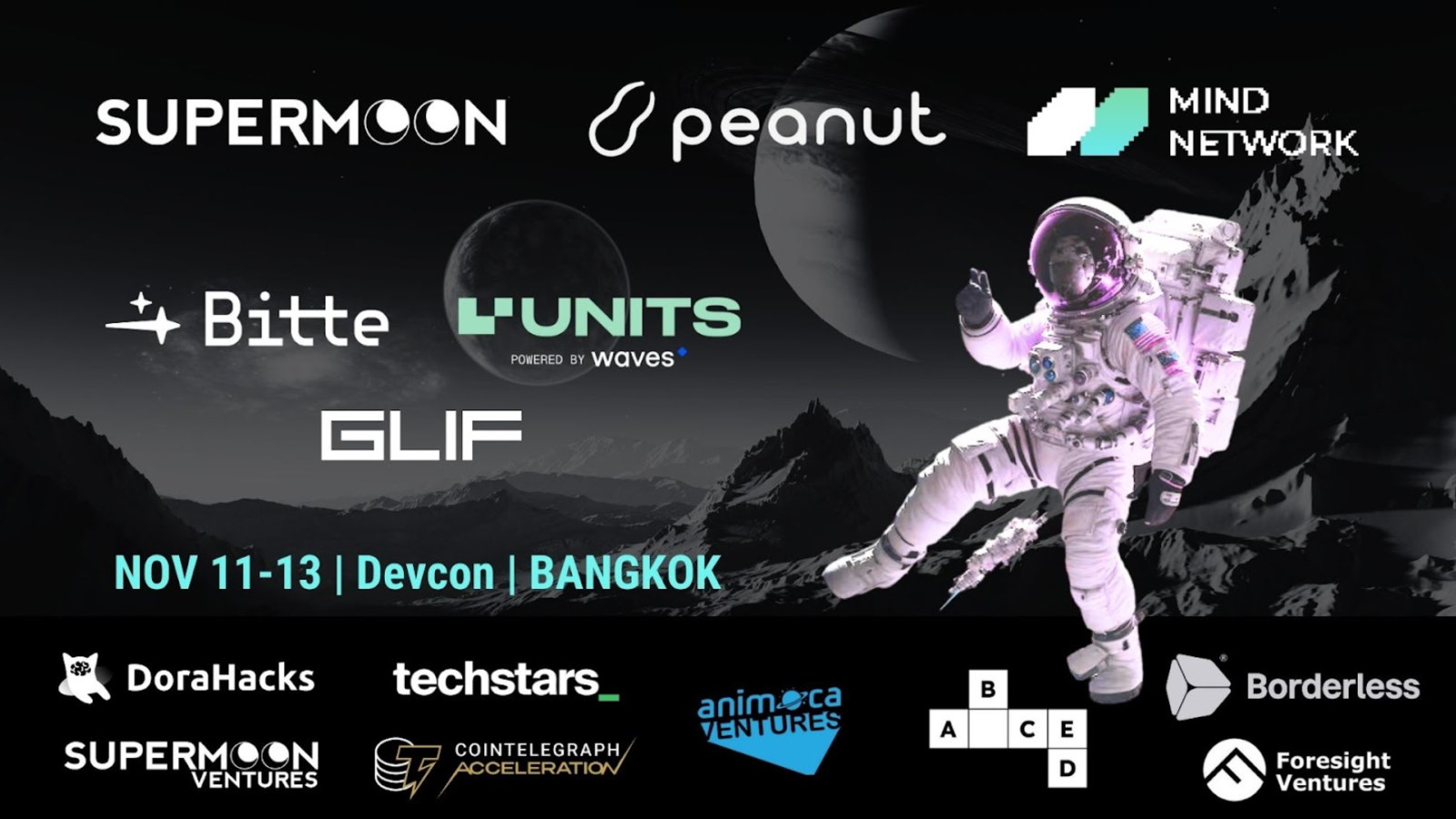 1000 FOUNDERS at DEVCON?! SUPERMOON & PEANUT TRADE Brought Together 1,000+ Founders, Builders, & Investors at DevCon 2024