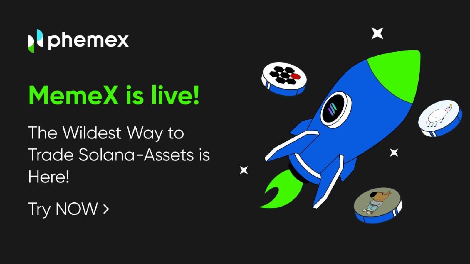 MemeX by Phemex: Effortless Meme Token Trading on Solana for Everyone