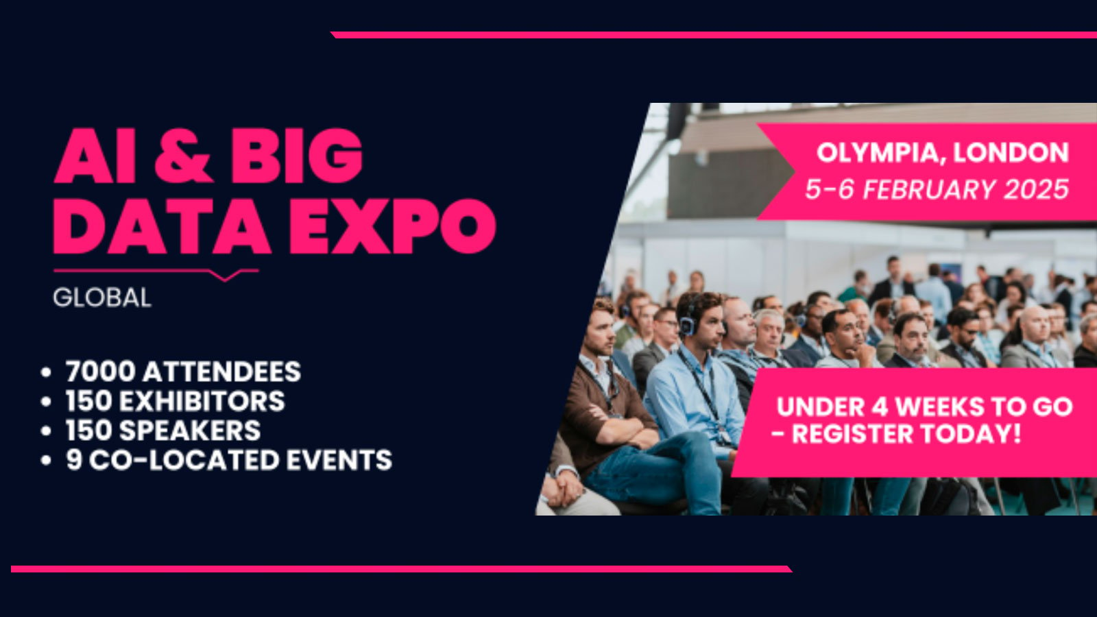 AI and Big Data Expo Global Countdown: Less than 4 weeks to go!