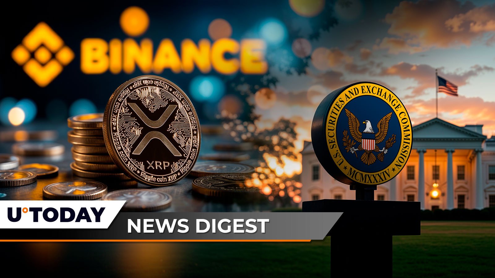 $124,788,255 in XRP Stuns Binance, SEC Now Has New Acting Chairman, Samson Mow Spots 'God Candle' as BTC Price Hits ATH: Crypto News Digest by U.Today