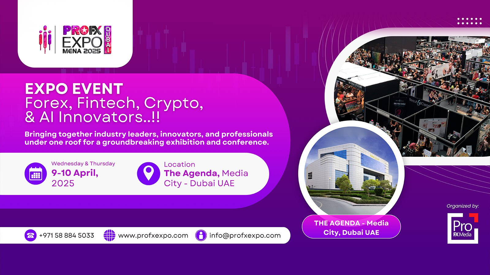 ProFX Expo MENA 2025 Dubai: The Premier Event for Forex, Fintech, and Crypto Professionals