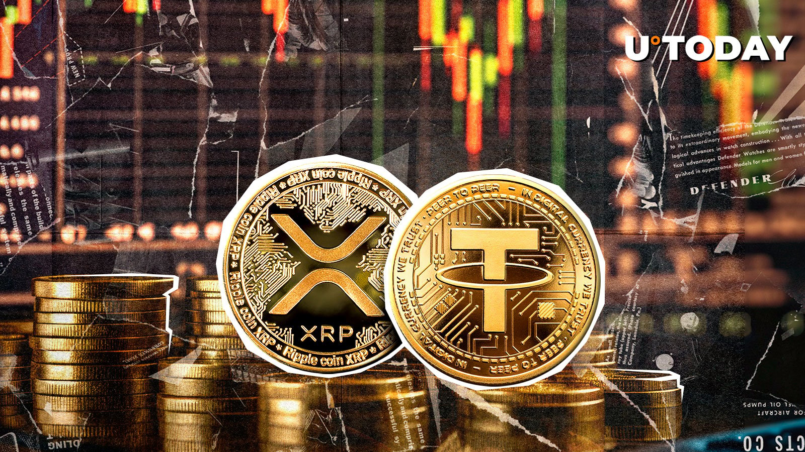 USDT Flips XRP Again as MiCA Compliance Strain Wears Off