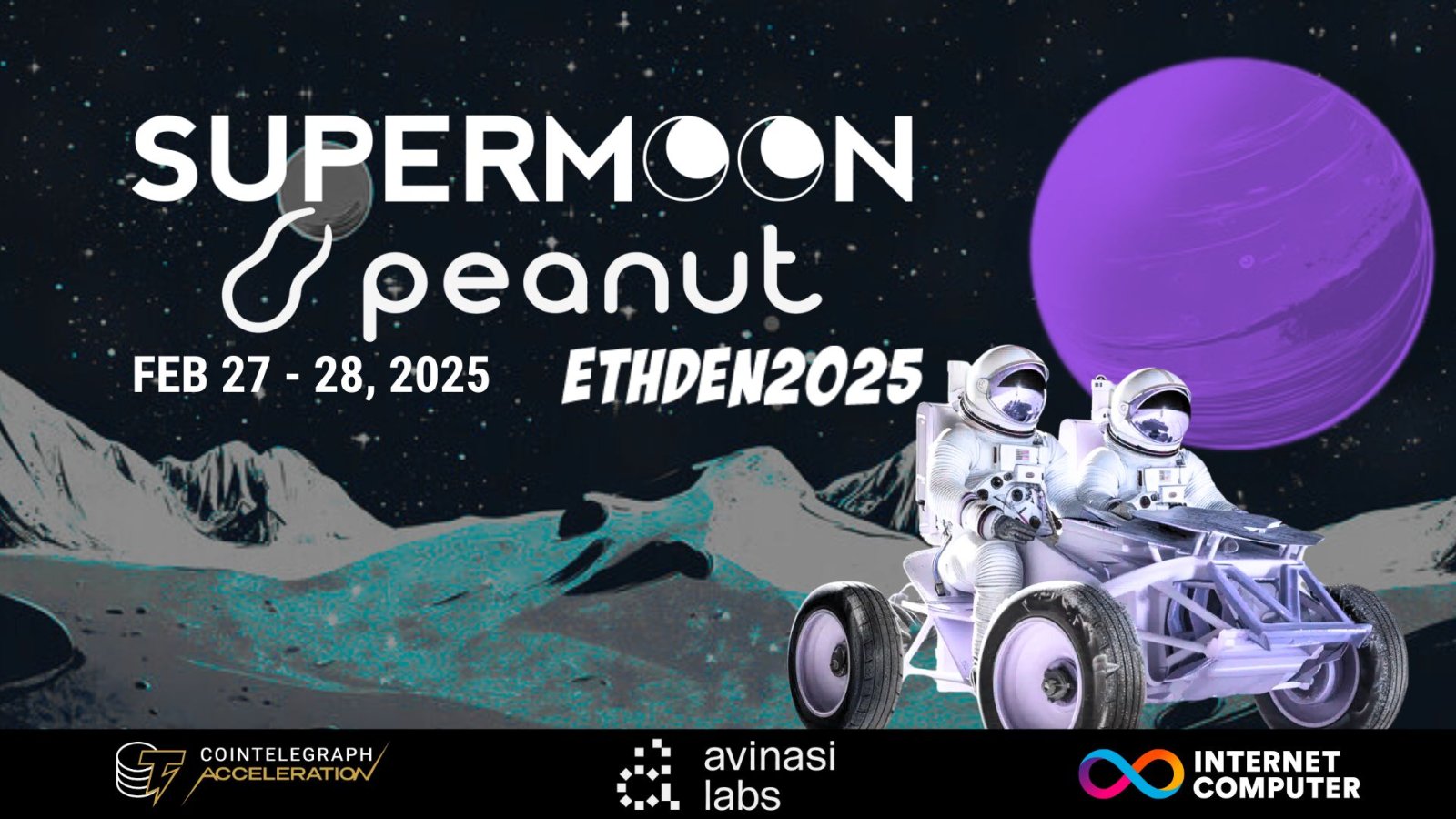 Supermoon and Peanut Trade to Host Leading Founders & Investors during ETH Denver 2025