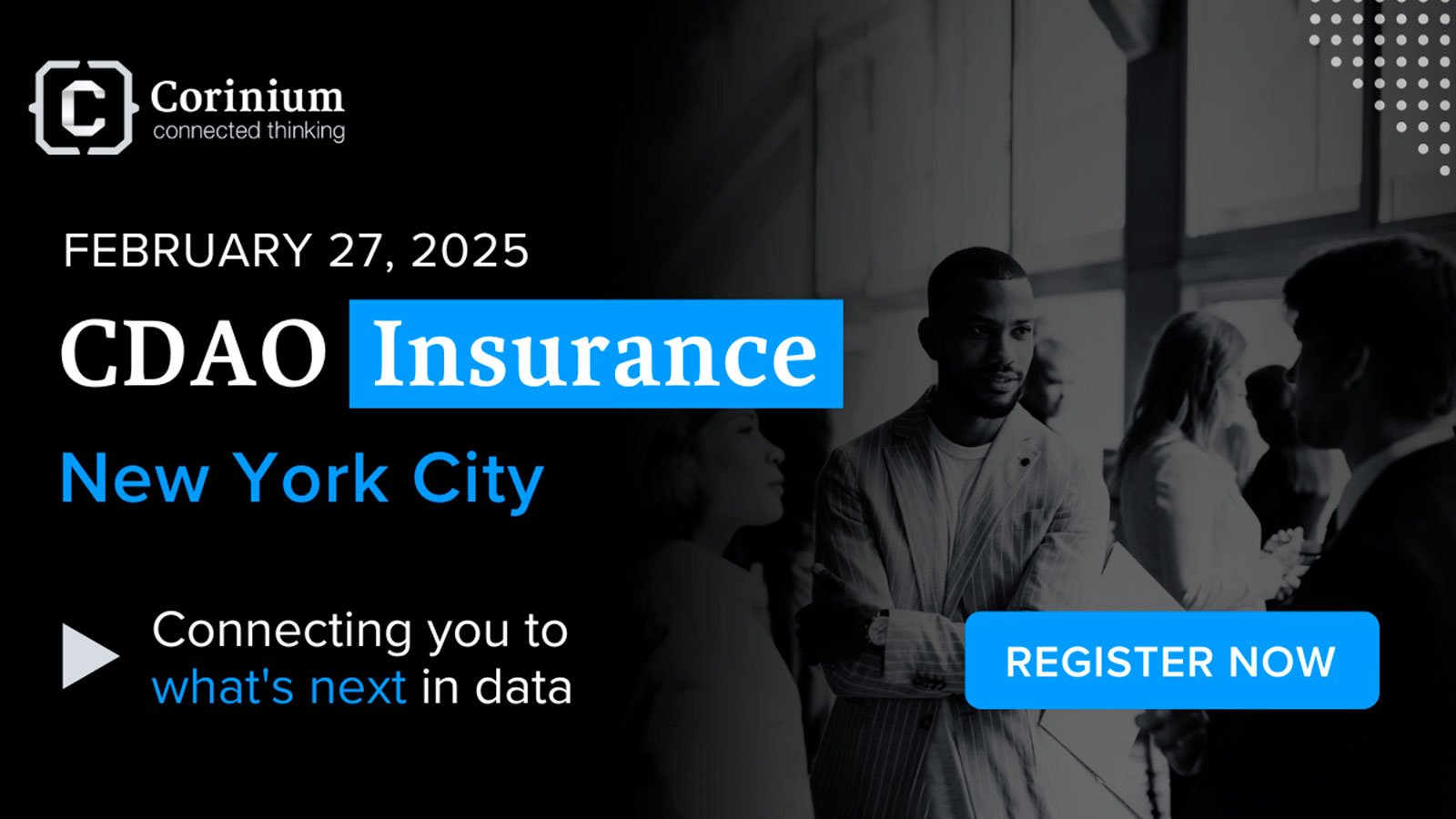 Corinium Global Intelligence Announces CDAO Insurance 2025 in New York City