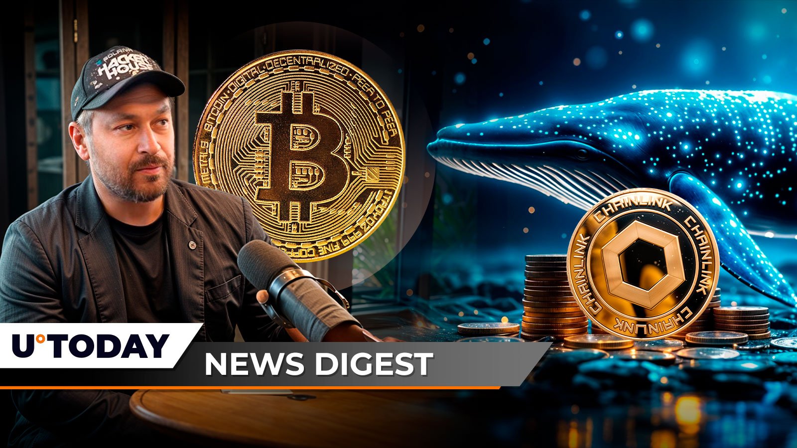 Bitcoin Moving to Hybrid PoS Model, Solana Cofounder Says; Chainlink Sees Highest Whale Activity in 14 Months; Shiba Inu Buyer Empties ByBit for 131,000,000,000 SHIB: Crypto News Digest by U.Today