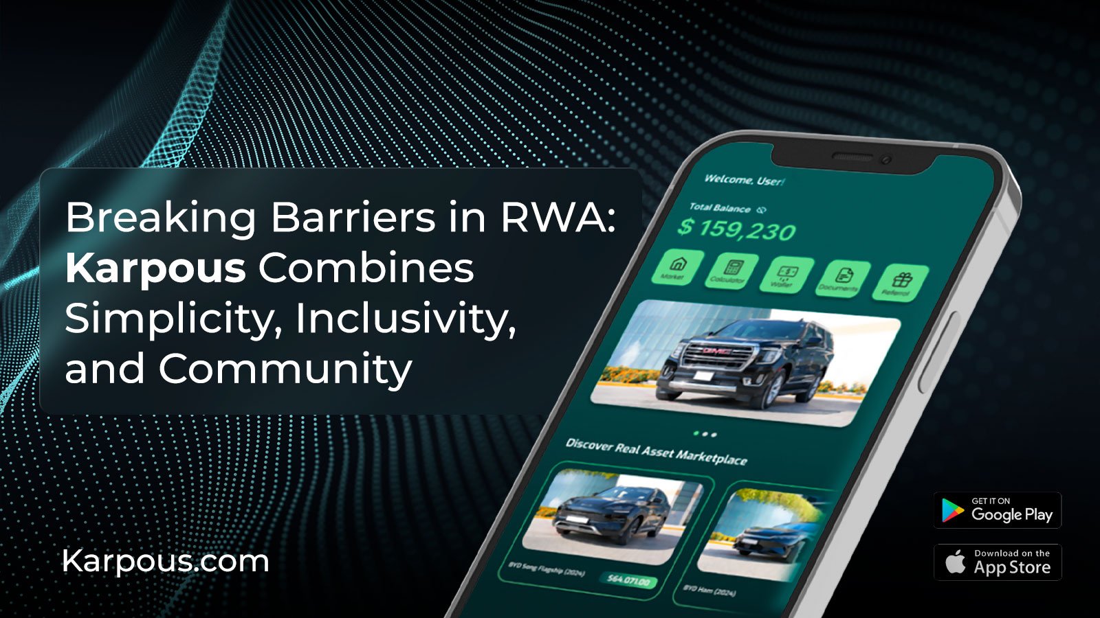 Token Free RWA Platform Karpous On Polygon, Opens Doors For The Underserved Markets