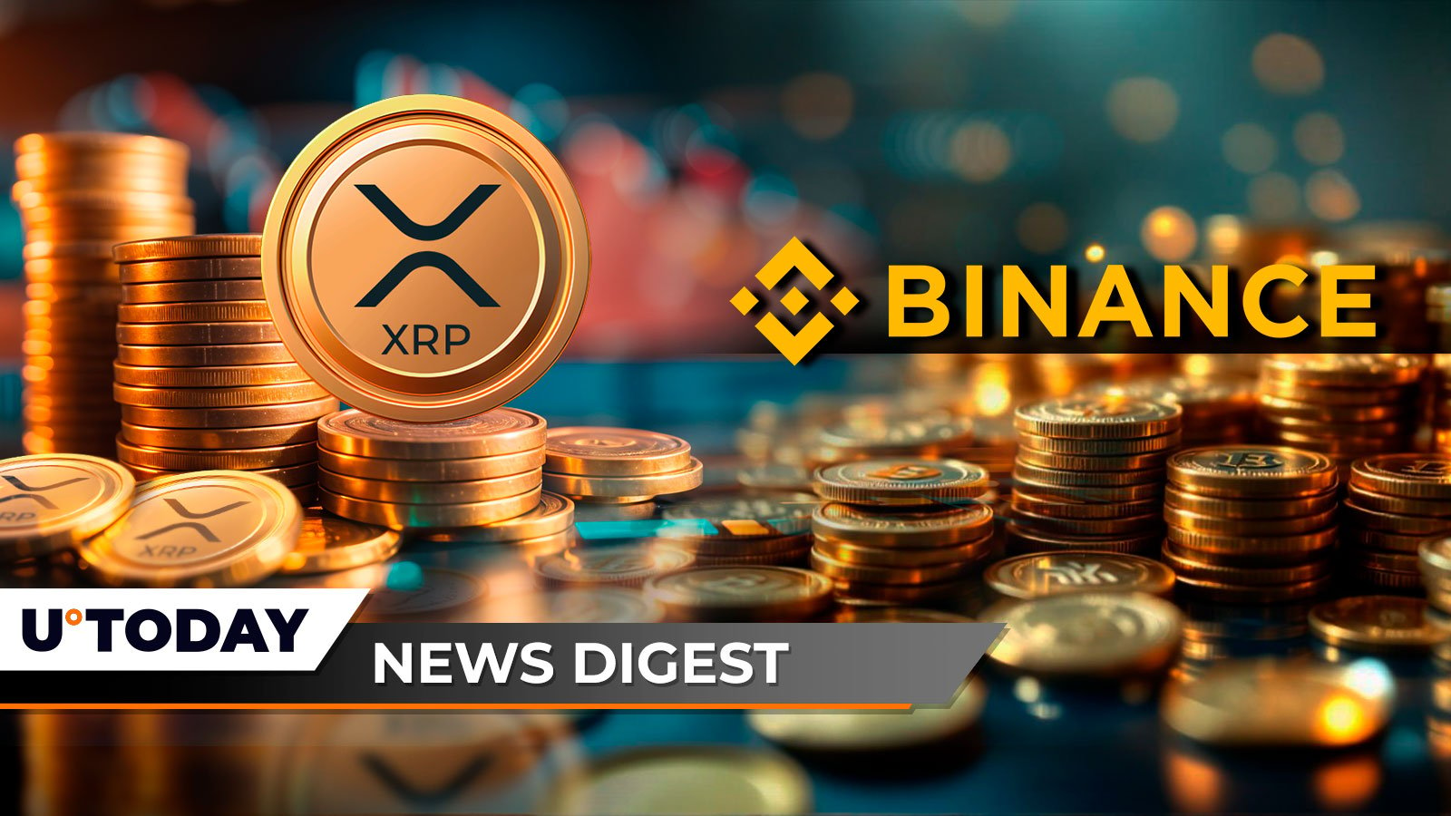 XRP Is 'Centralized Controlled Security,' Legendary Angel Investor Says; Binance to Delist These 4 Popular Crypto Assets, 9.38 Billion DOGE in 24 Hours: Crypto News Digest by U.Today