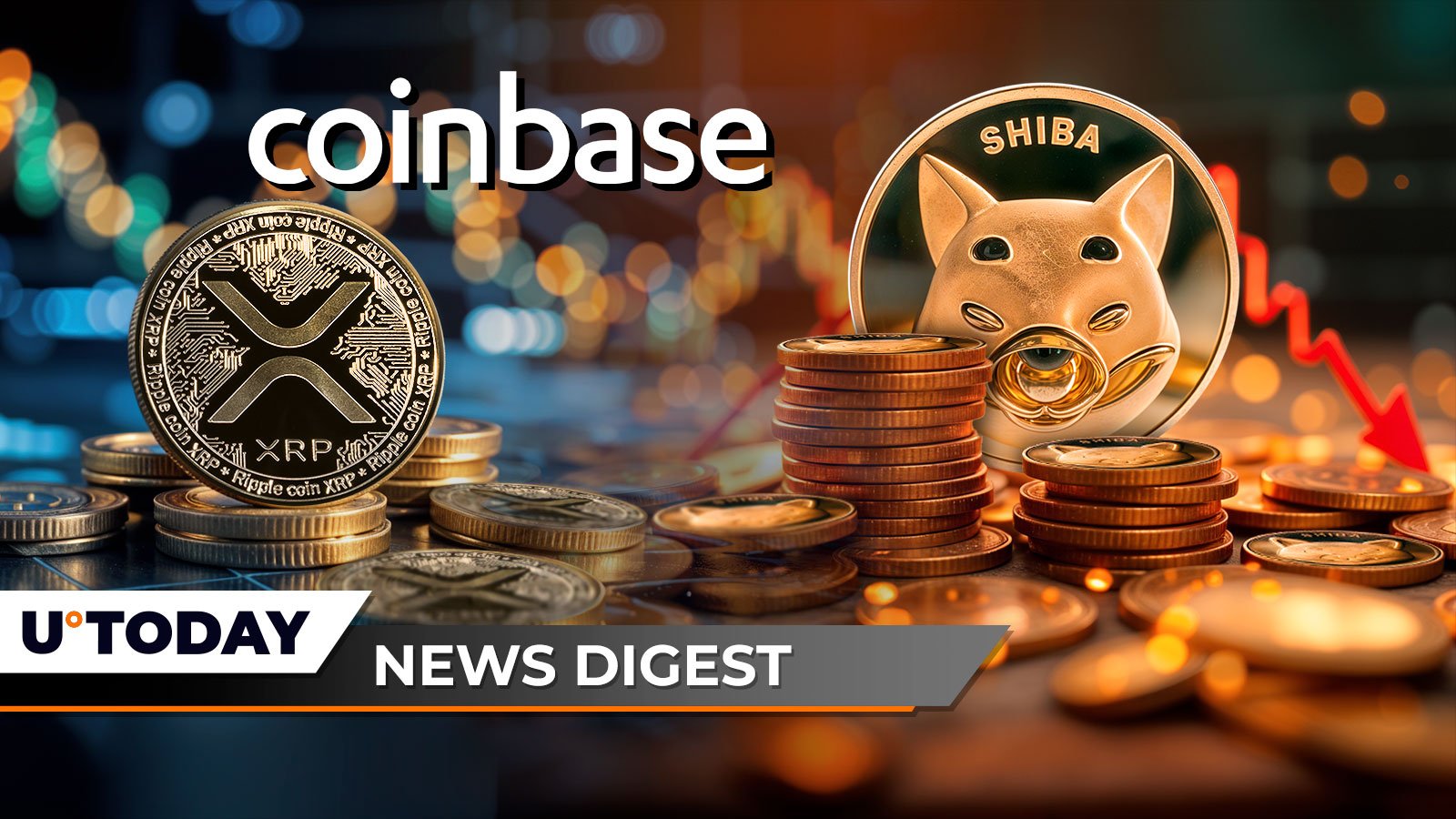 29,532,534 XRP Hit Coinbase, $64 Billion Hedge Fund to Offer Crypto Trading, SHIB Lost This Price Level First Time Since 2024: Crypto News Digest by U.Today