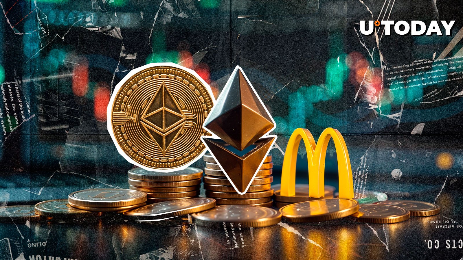 McEthereum? ETH Price Action Forms Iconic McDonald's Logo