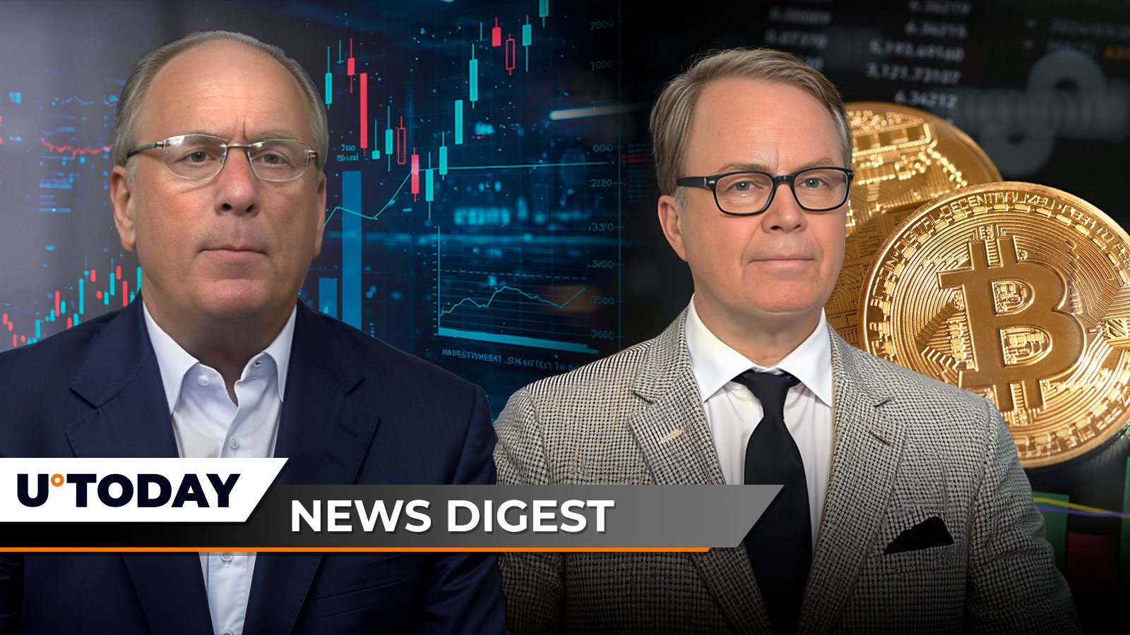 BlackRock CEO Recommends Buying Big Dip If It Comes; Bitcoin No Longer Overpriced, Says Fidelity Exec; XRP Held Hostage by Two Levels: Crypto News Digest by U.Today