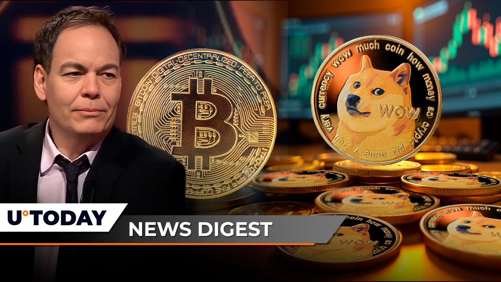 Max Keiser Drops Epic New Bitcoin Price Prediction, Peter Schiff Creates His Own BTC Reserve, 792,000,000 DOGE Transferred in Minutes: Crypto News Digest by U.Today