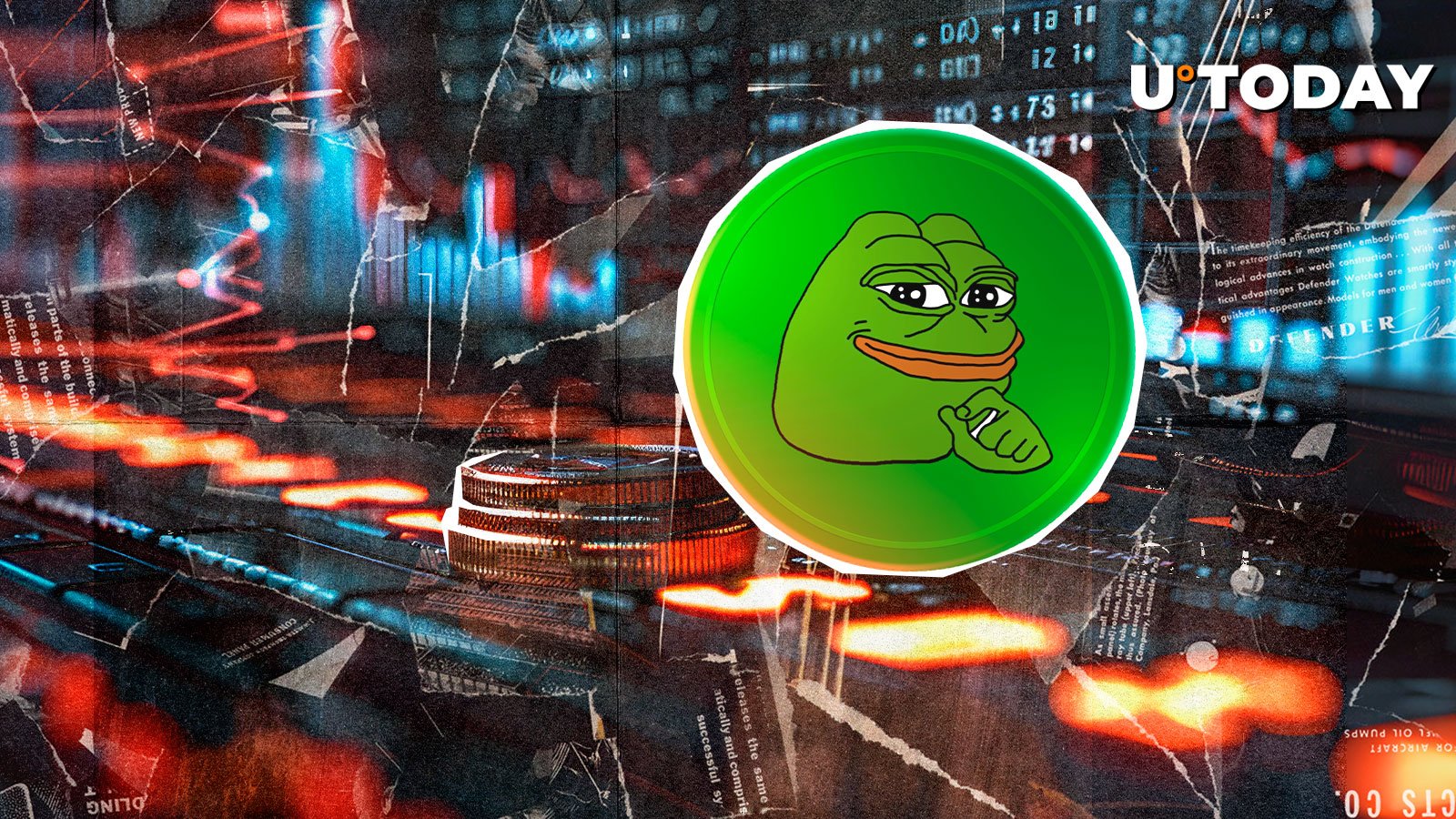 Pepe (PEPE) Meme Coin Becomes Only Meme Crypto in Red