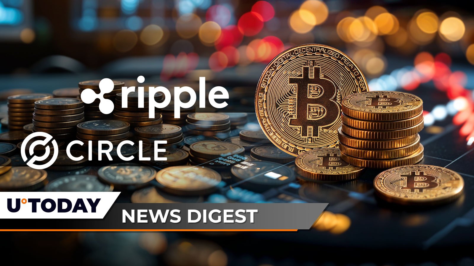 Ripple Offered to Buy Circle for $5 Billion, Bitcoin Facing Quantum Threat, Analyst Warns; XRP Rockets 5,438% in Abnormal Liquidations Imbalance in Just One Hour: Crypto News Digest by U.Today