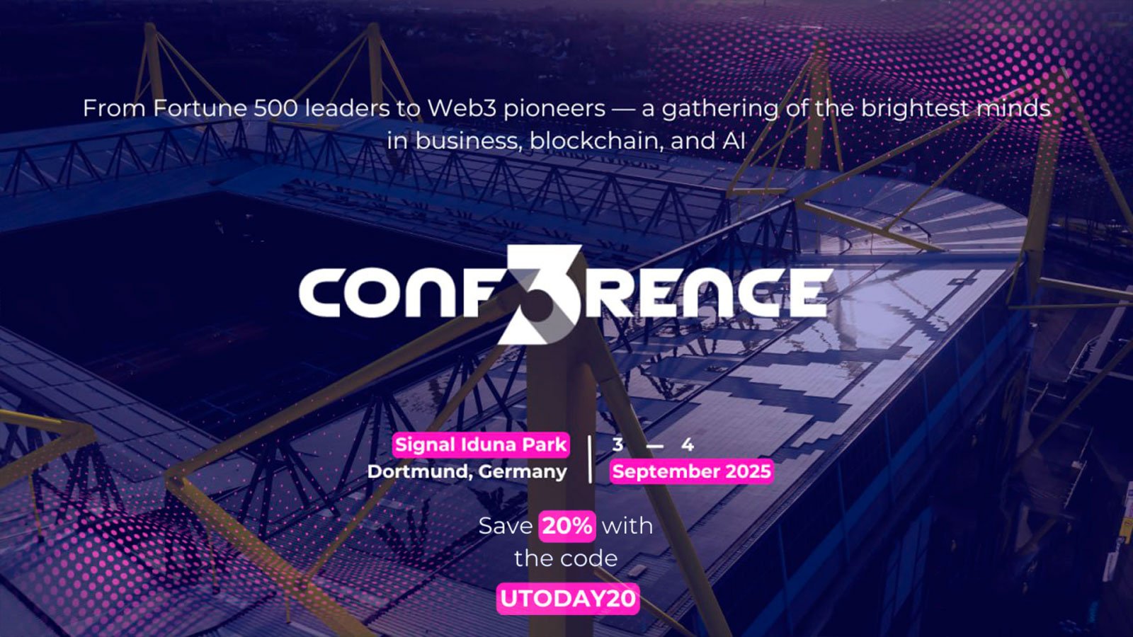 CONF3RENCE 2025: Europe’s Leading Tech Event Builds Bridges Between Industry and Emerging Technologies – in Germany’s Largest Stadium