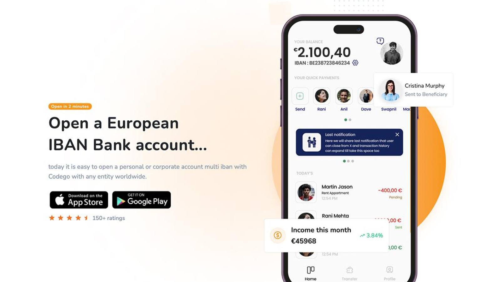 Codego Group Launches CodegoPay - An All-In-One Payment App with IBANs, Cards, and Crypto-EURO Conversions