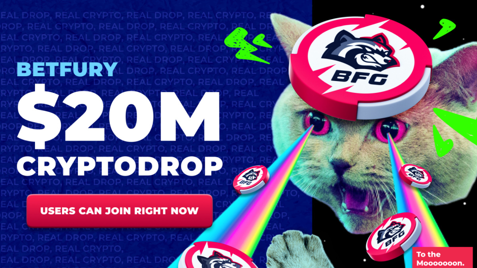 BetFury Announces $20 Million Cryptodrop Event