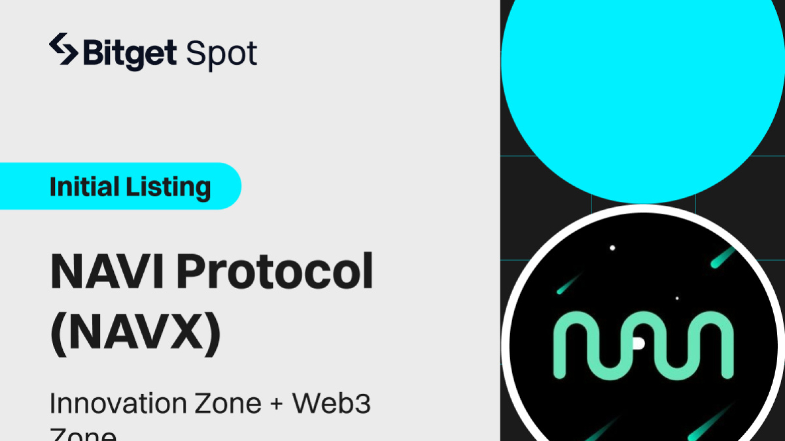 Bitget Introduces NAVI Protocol (NAVX) to the Innovation and DeFi Zone