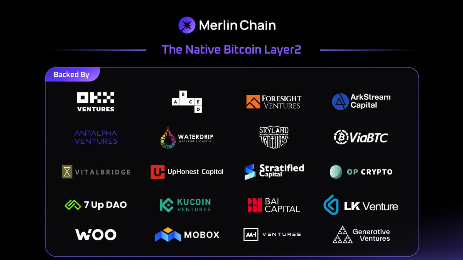 Merlin Chain Secures Funding to Empower "Bitcoin-native" Innovations