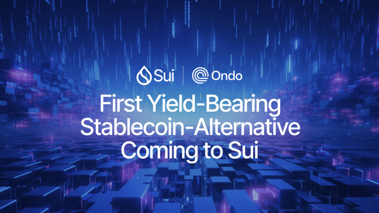 Ondo USDY Treasuries Token Now Available on Sui