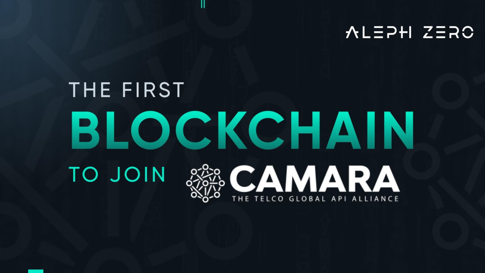 Aleph Zero Joins CAMARA as the First Blockchain Organization