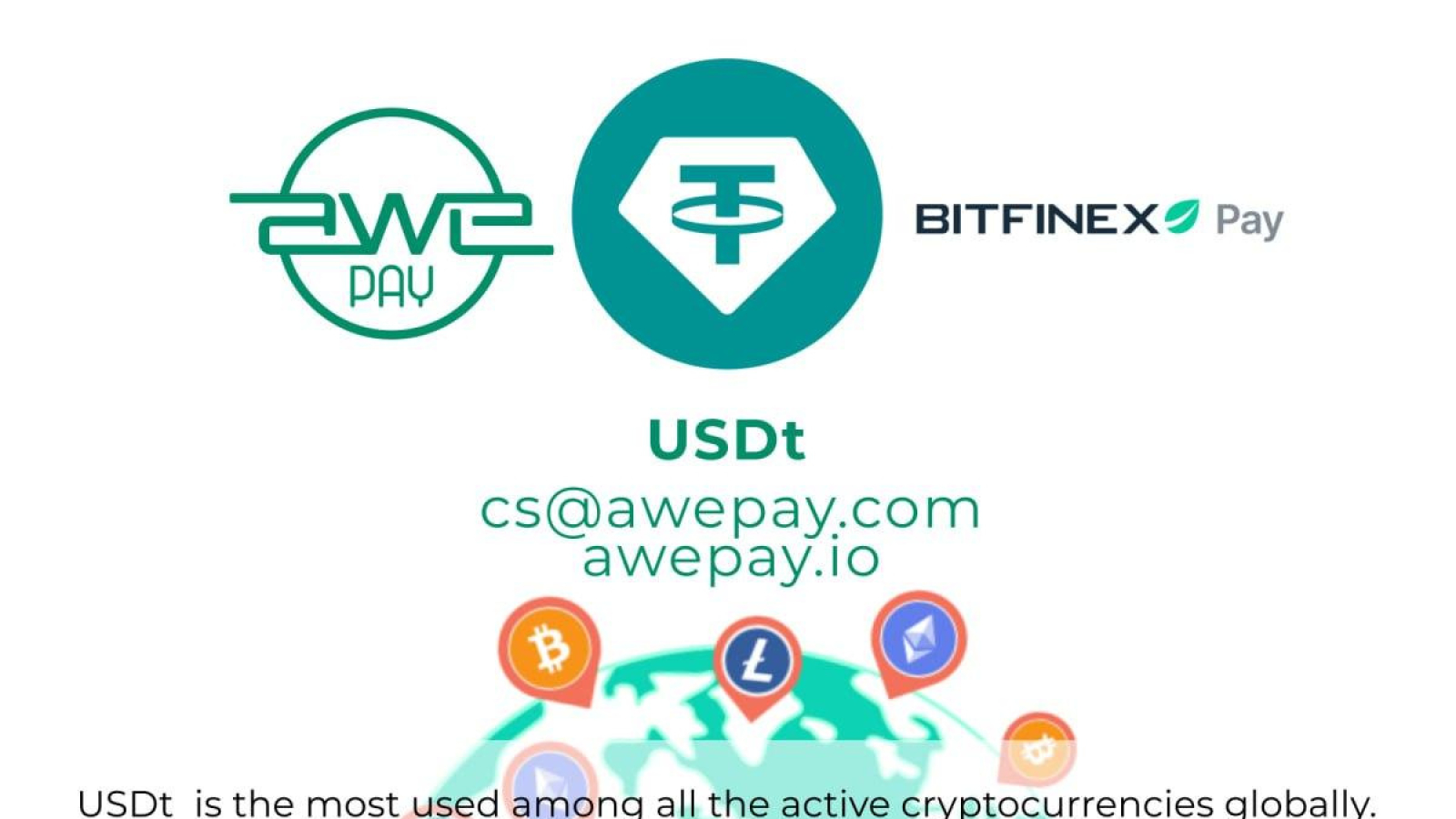 Bitfinex Pay and Awepay for Enterprise Payments Collaboration