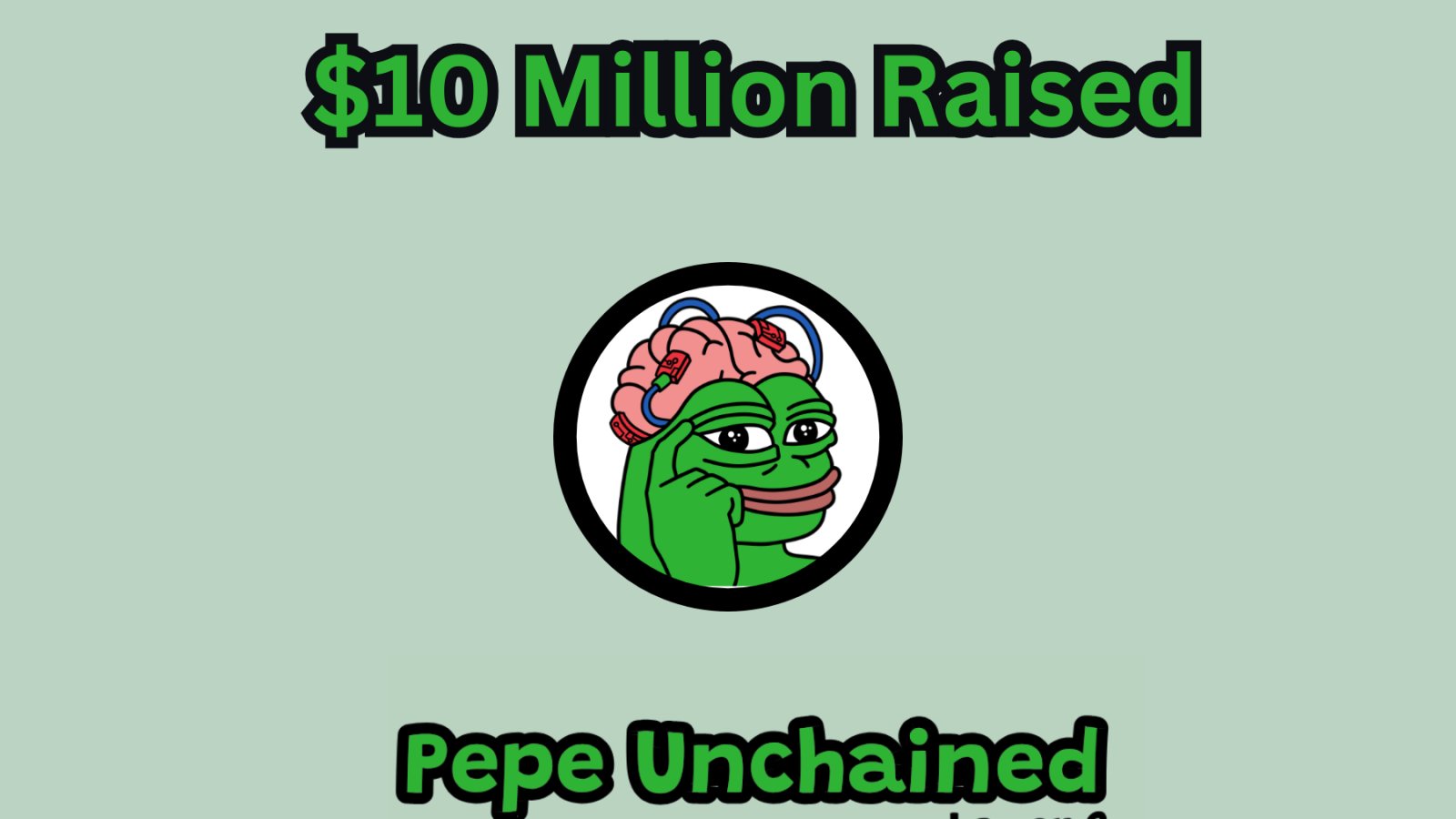 Layer-2 Meme Coin Pepe Unchained Raises $10M in Presale Event