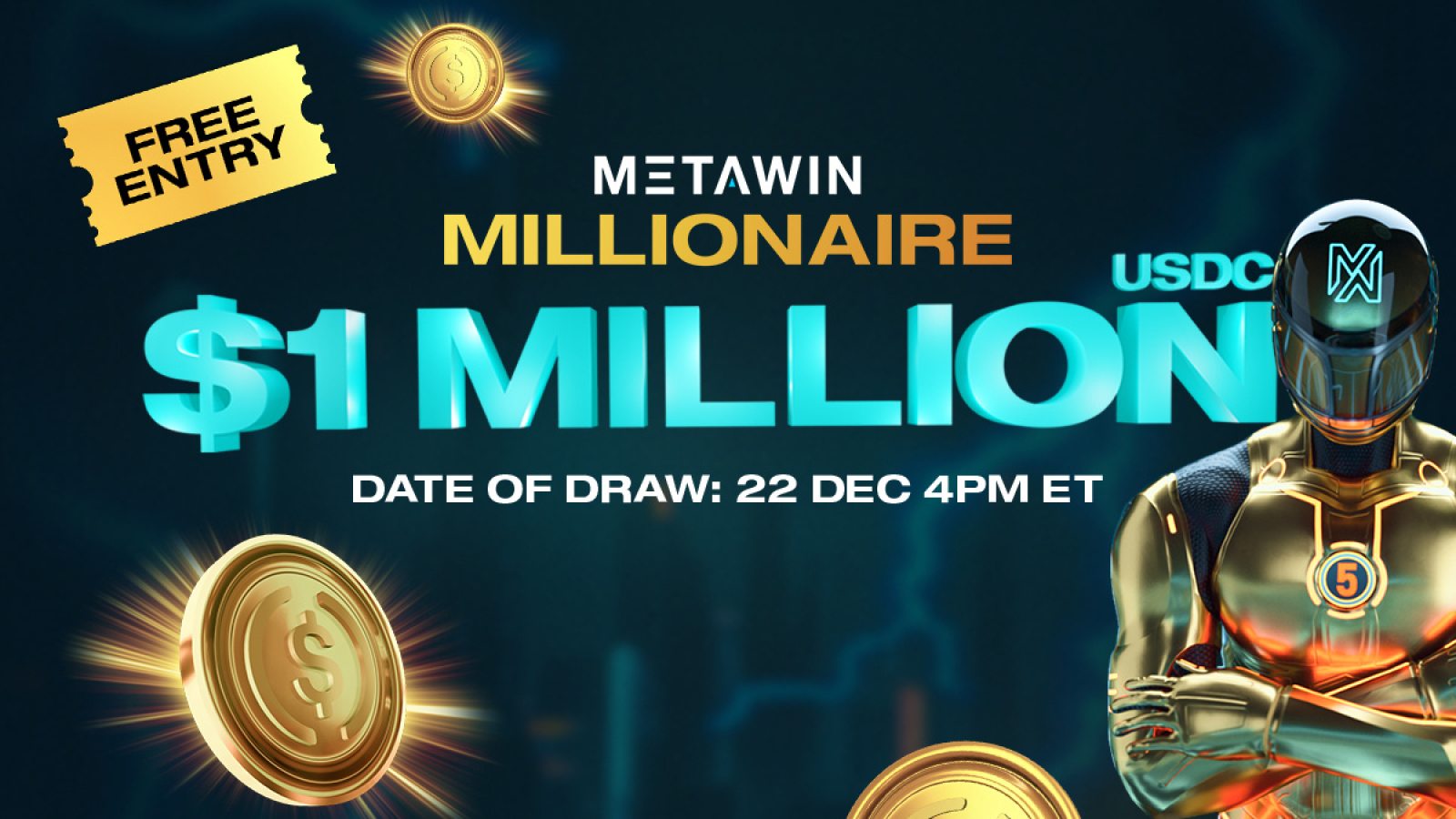 MetaWin Unveils 'MetaWin Millionaire': A Revolutionary $1 Million Cryptocurrency Giveaway