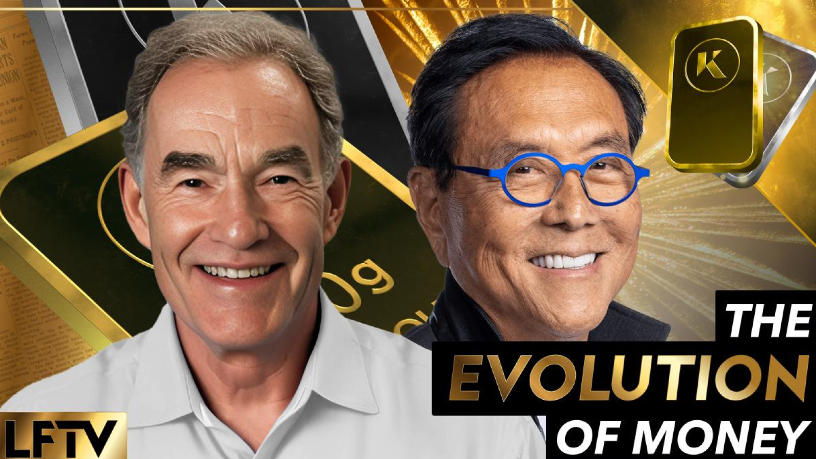 Kiyosaki Sits Down with Kinesis to Talk ‘The Evolution of Money’