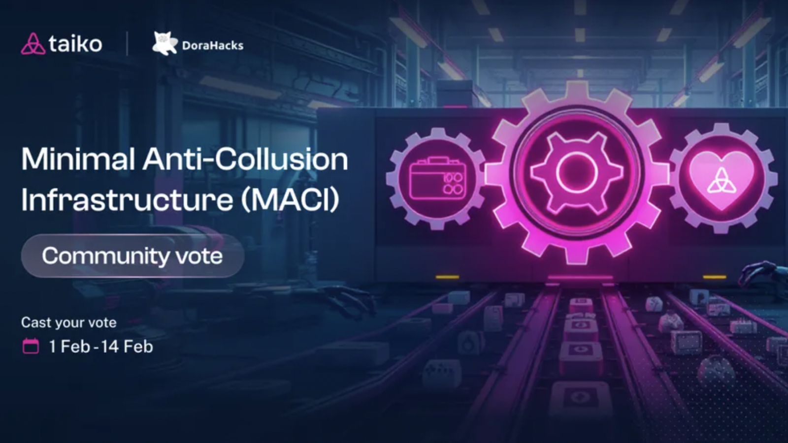 Ethereum L2 Taiko and DoraHacks Are Launching the Largest Anonymous Community Vote in Crypto History
