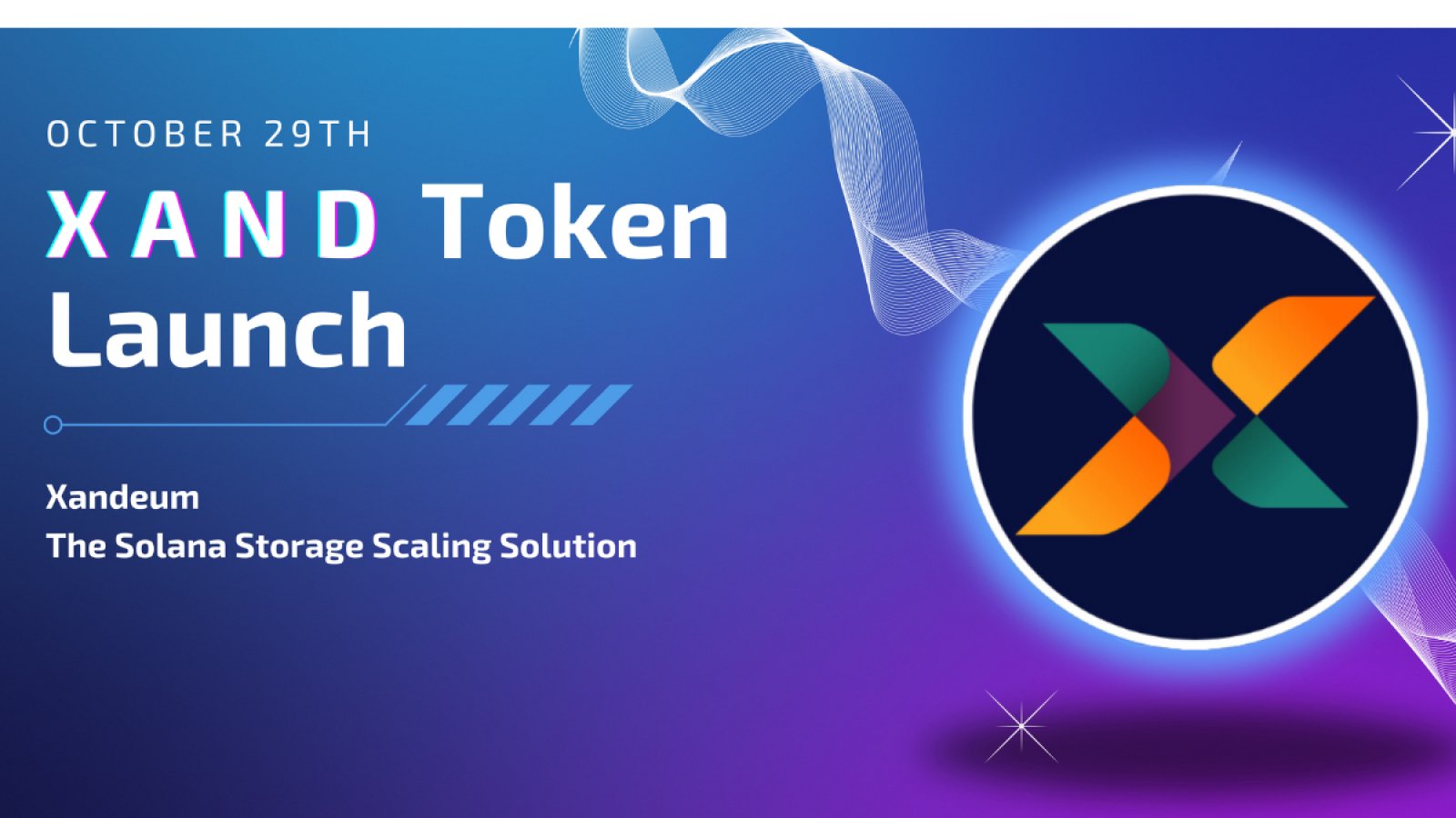 Xandeum Confirms XAND Token Launch and xandSOL LST for October 29