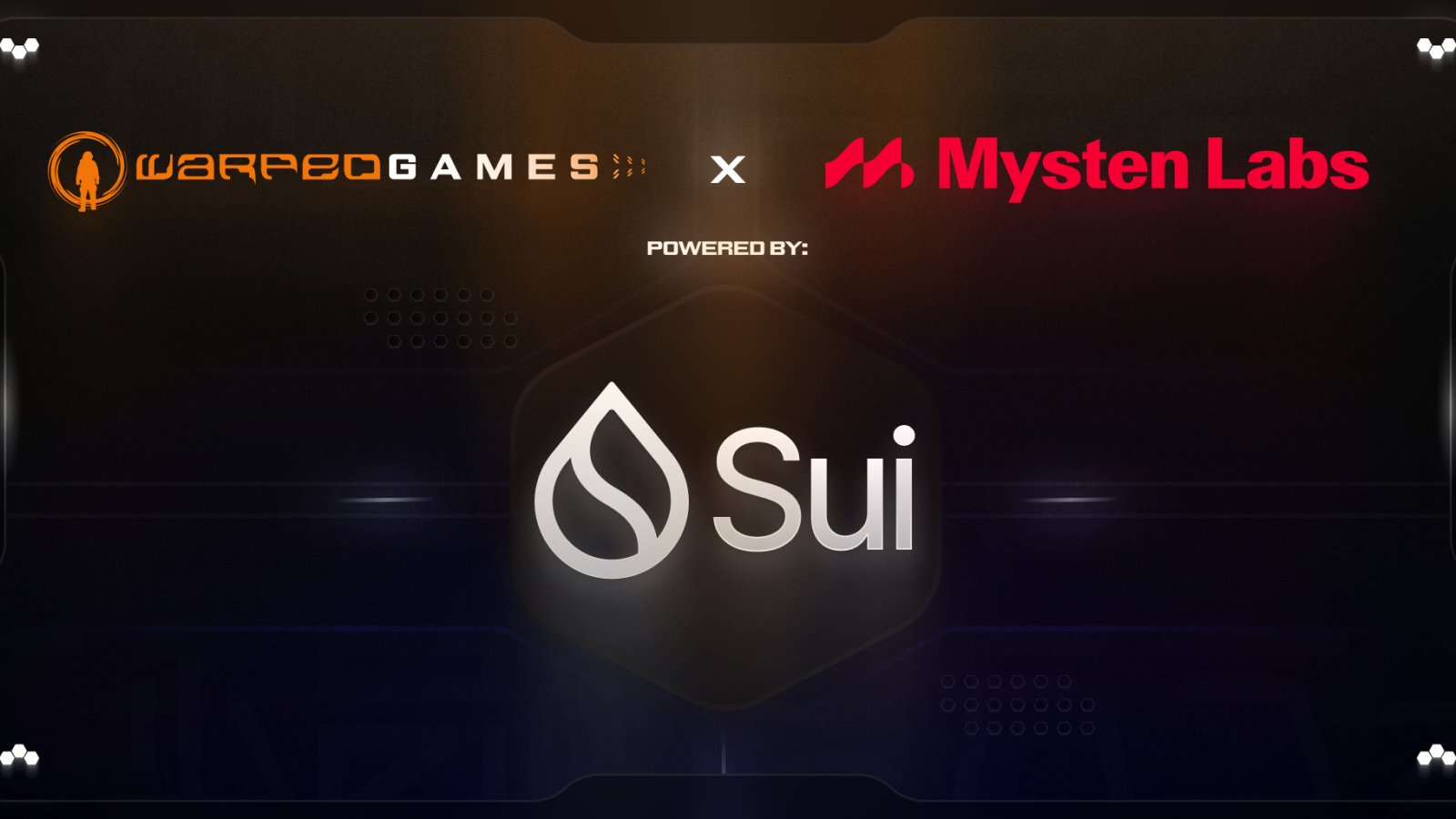 Warped Games Announces Official Partnership with Mysten Labs to build on Sui