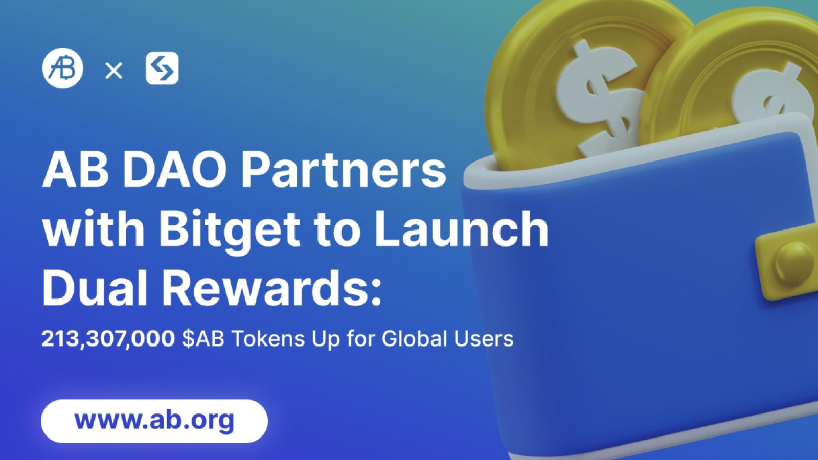 AB DAO and Bitget Launch Dual Reward Campaign, Distributing $2.6M Worth of $AB Globally