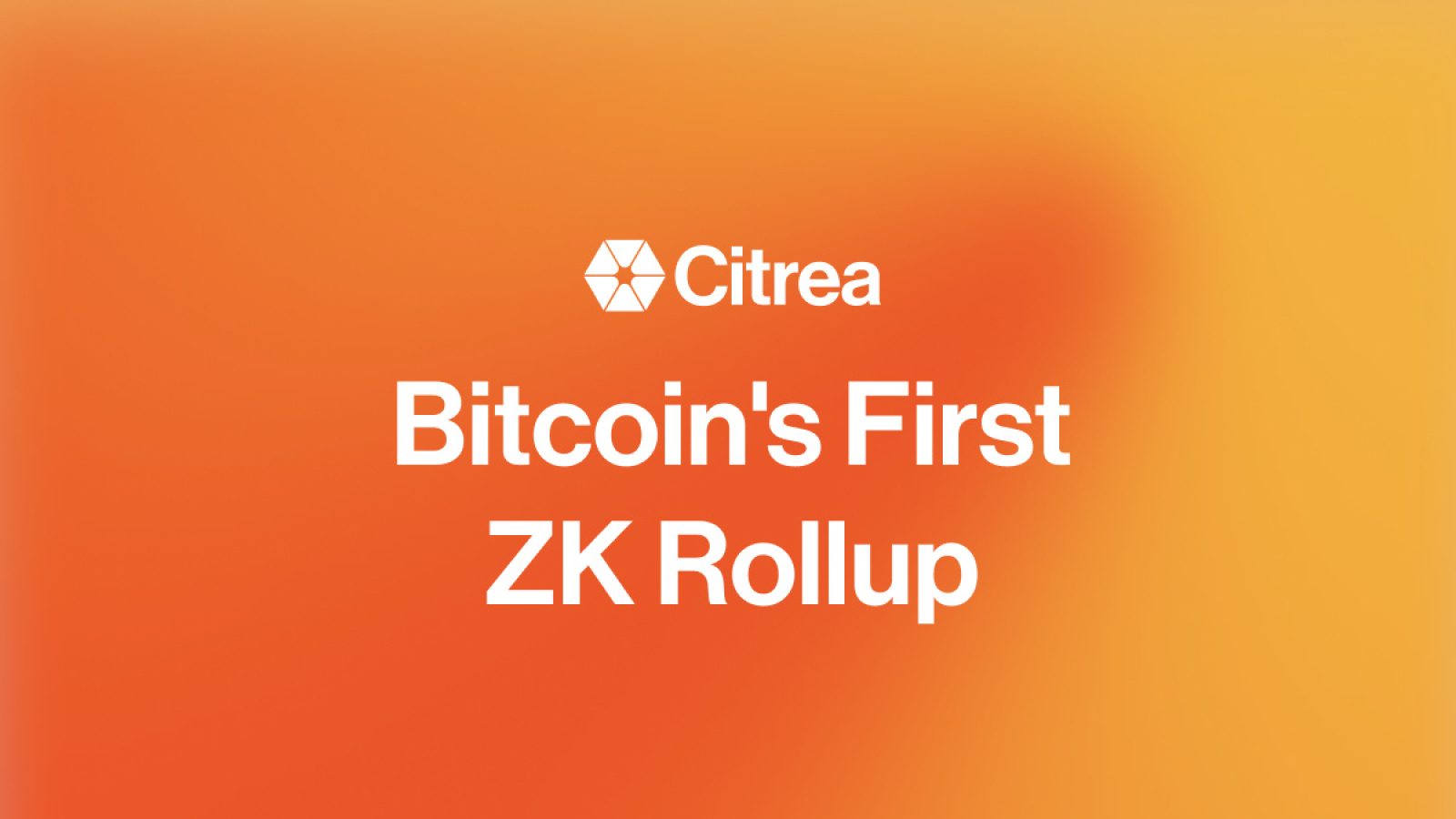 Citrea, Bitcoin’s First ZK Rollup, Emerges from Stealth