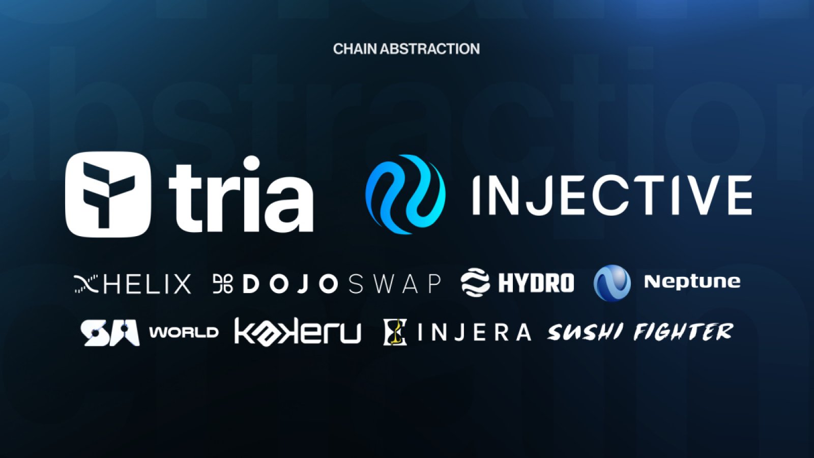 Tria's Unchained brings Chain Abstraction to Injective Ecosystem