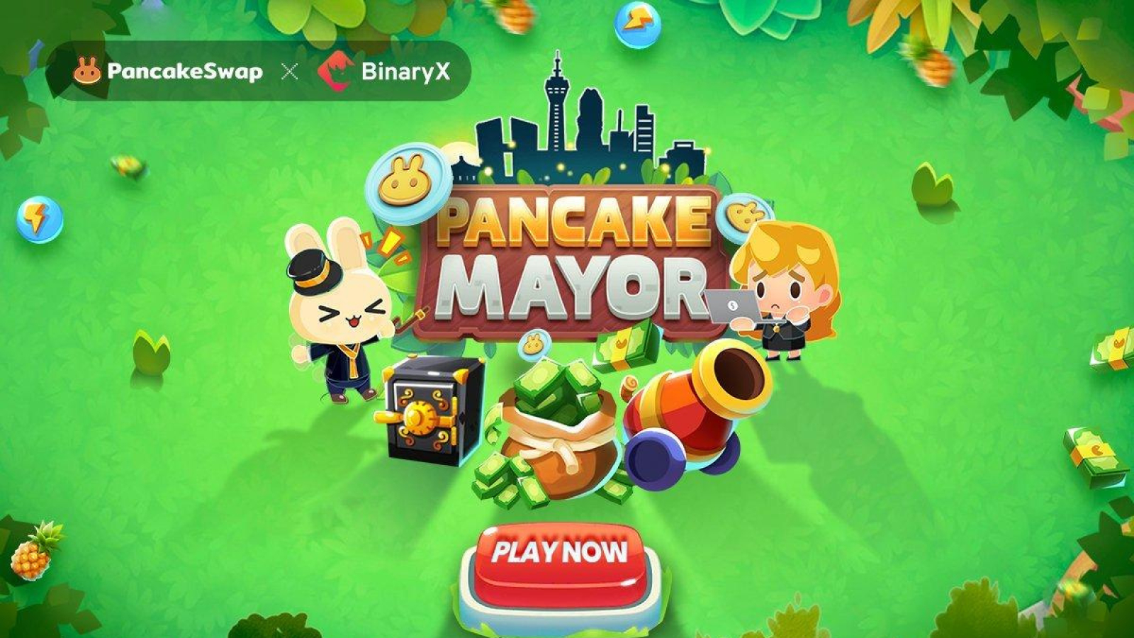 BinaryX launches city building game Pancake Mayor on PancakeSwap’s new marketplace