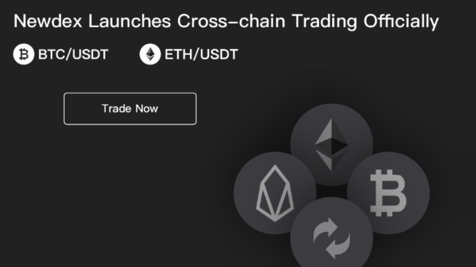 Newdex launches cross-chain trading officially