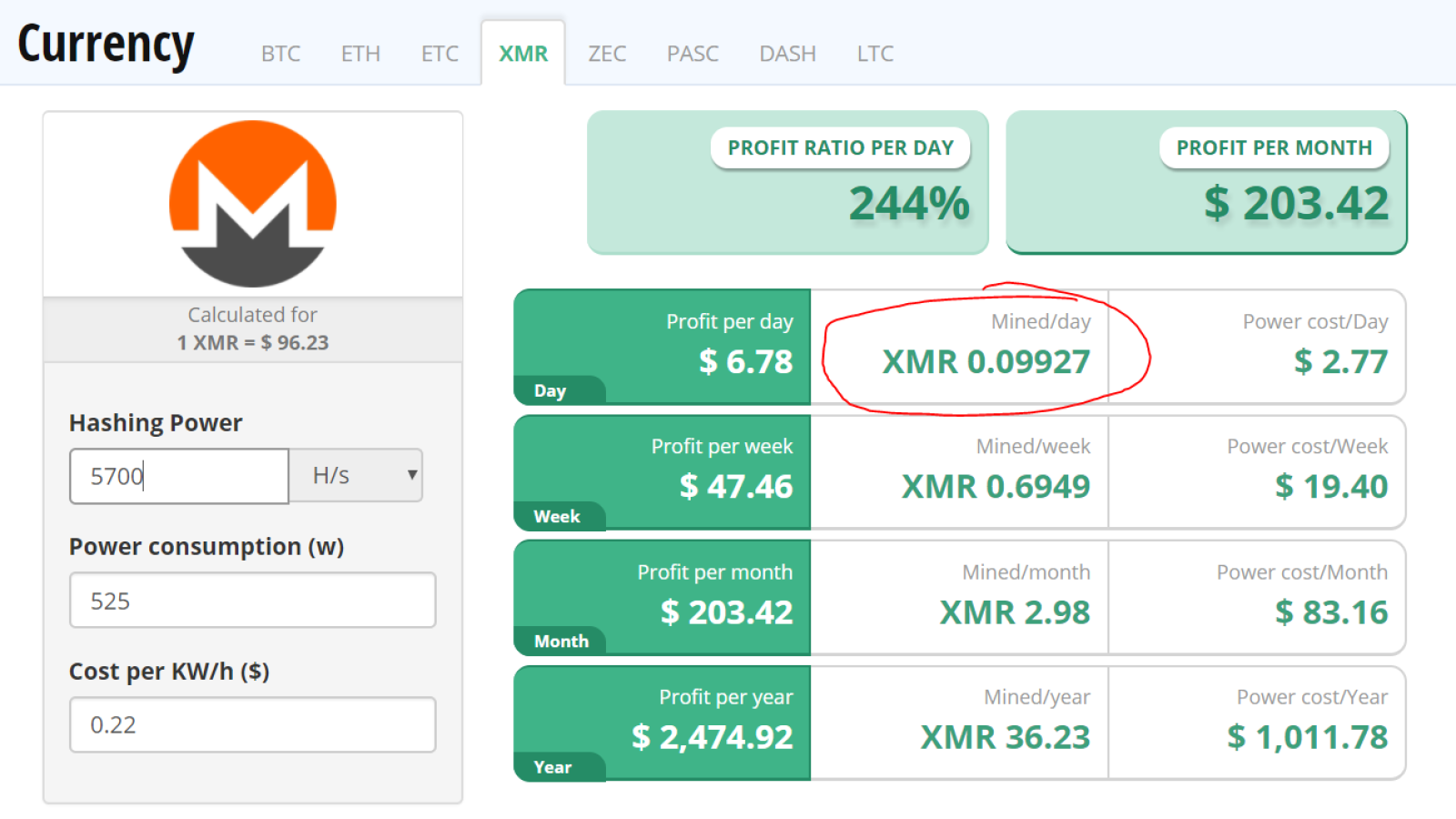 monero crypto pool fr