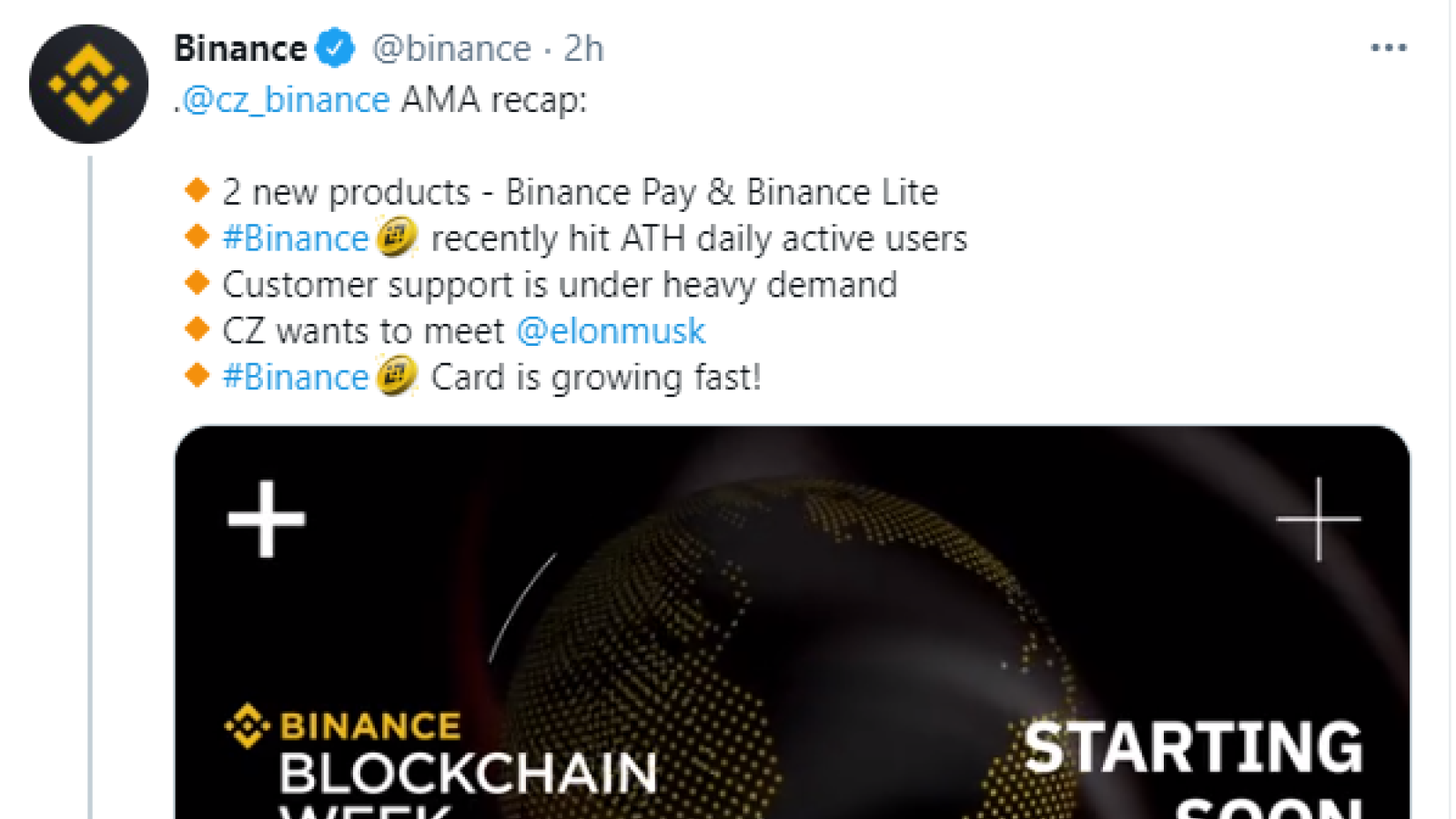 Bianance Pay application is live in beta