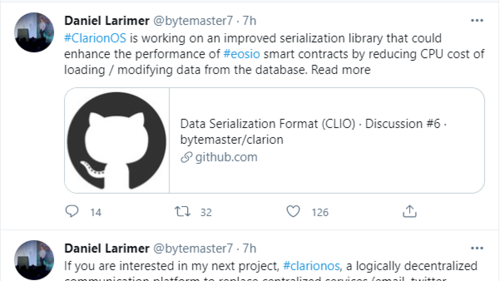 Ex-Block.one Larimer launches decentralized messenger
