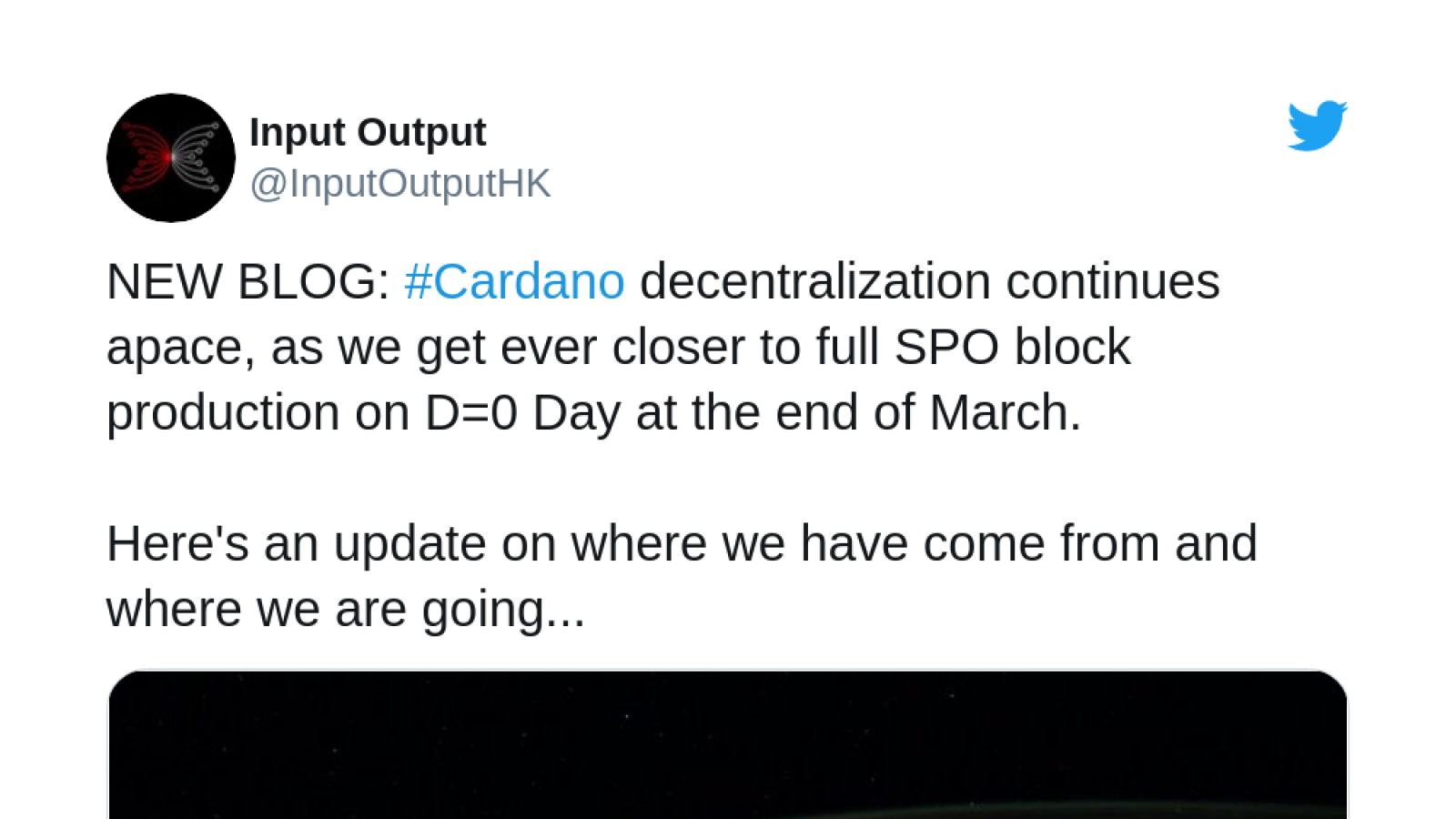 Cardano (ADA) on the verge of decentralization