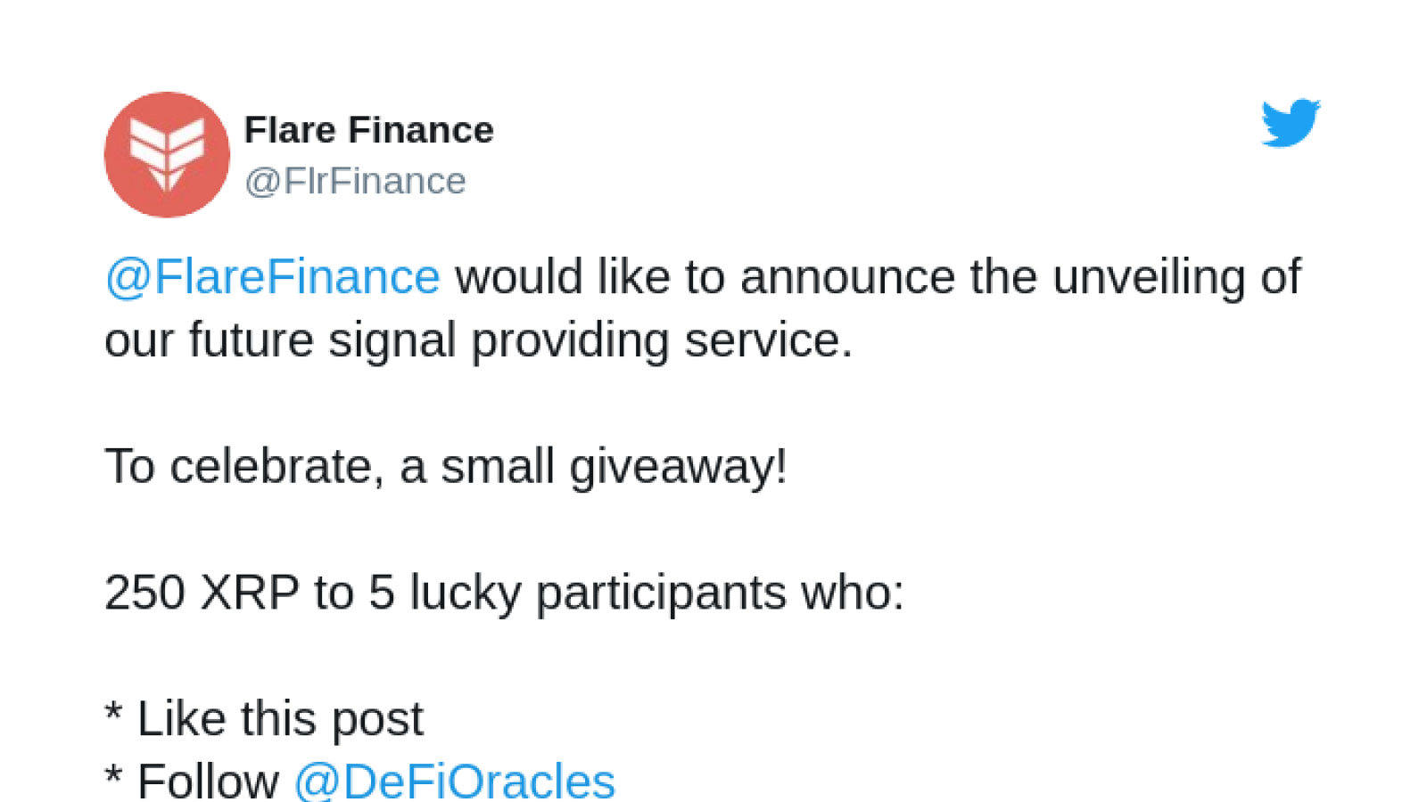 Flare Finance introduces oracle service DeFi Oracles