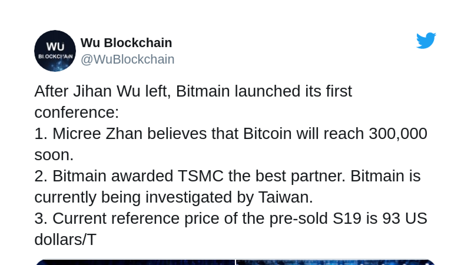 Bitmain shared the details of Antminer S19 pre-sale