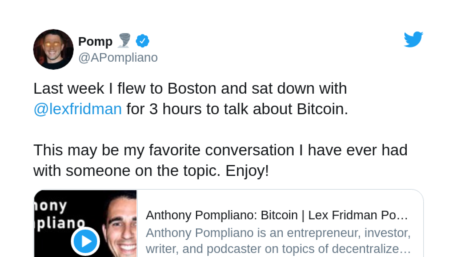 How to buy Bitcoin  Anthony Pompliano and Lex Fridman 