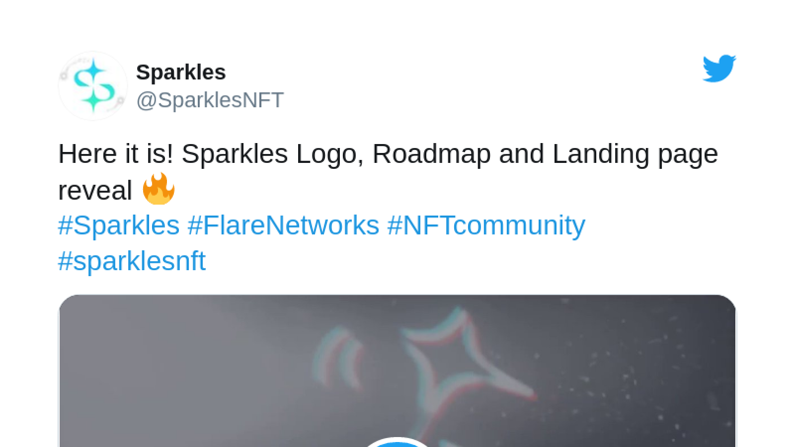 Sparkles NFTs announces release on Flare
