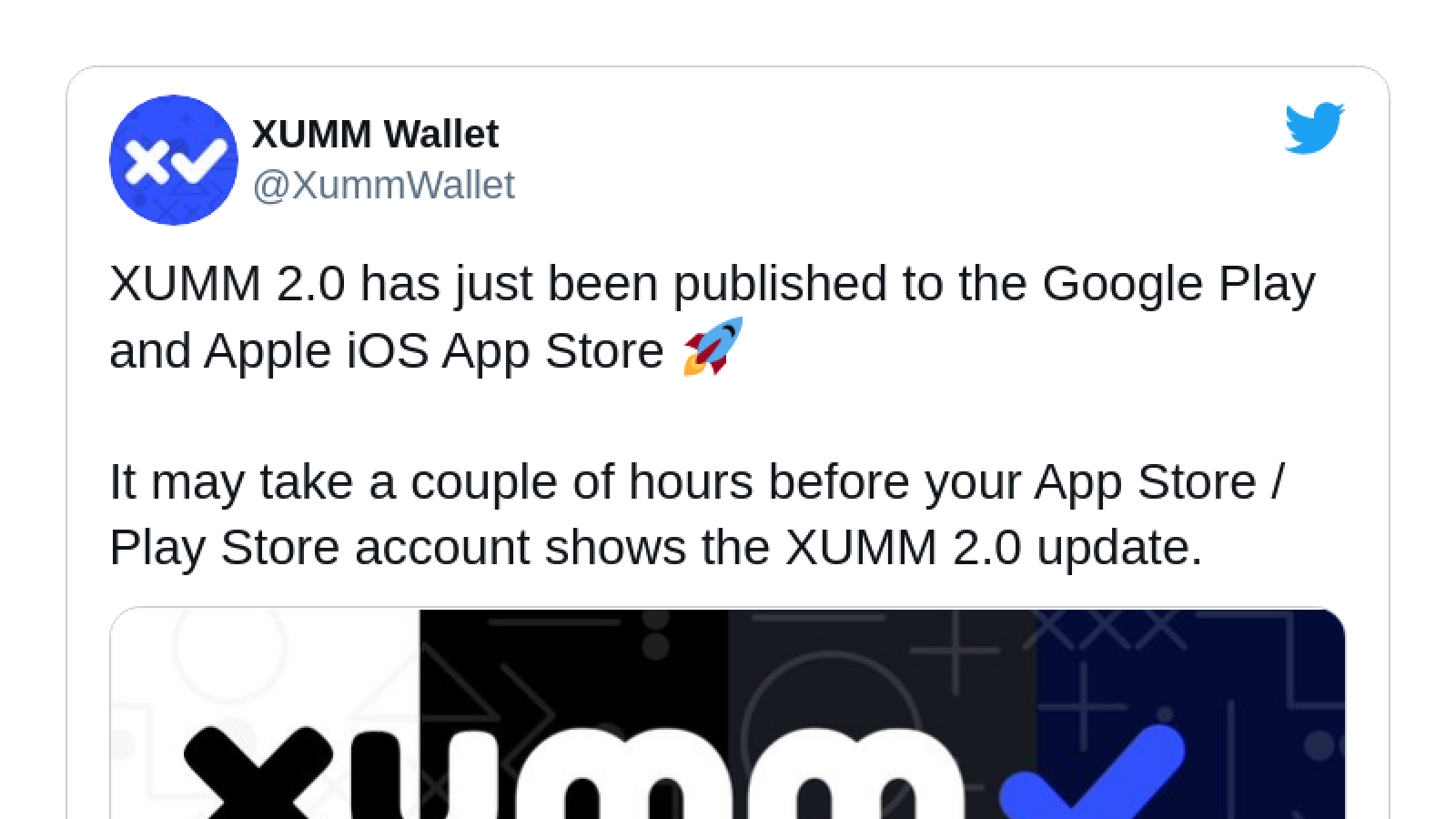 XUMM Wallet released in 2.0 version