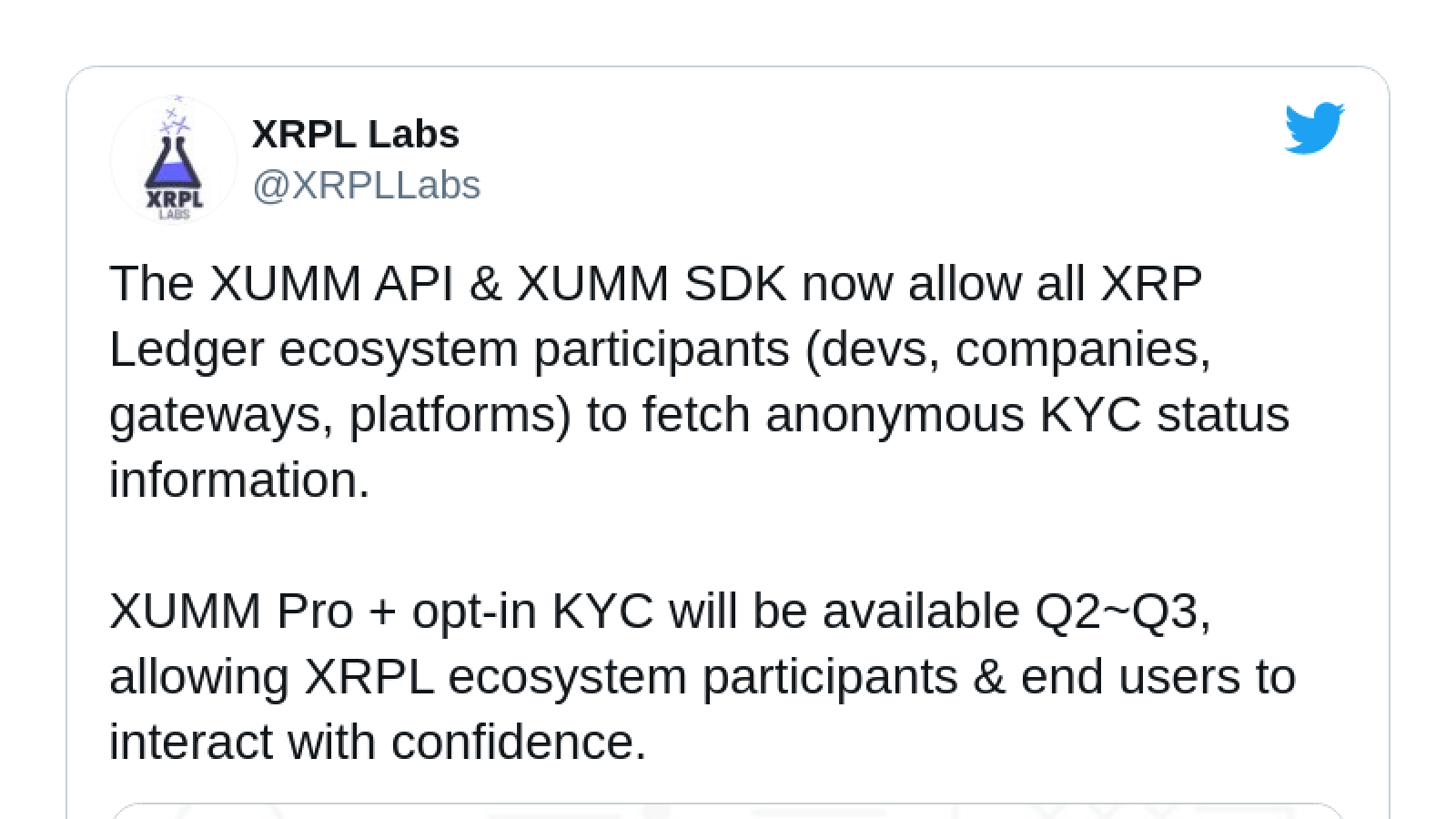 XUMM wallet re-shapes KYC checks