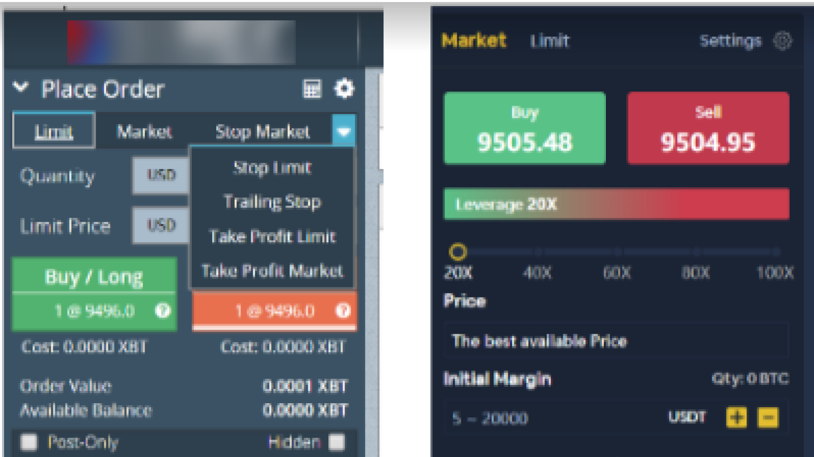 Bityard interface is less sophisticated compared to the competitors